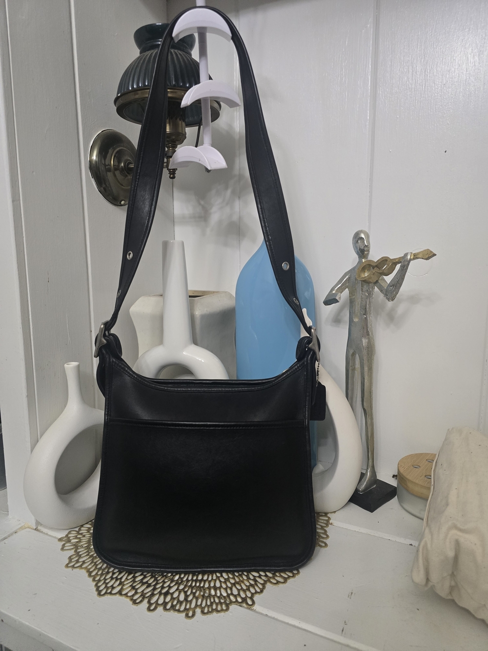 Vintage Coach LEGAY ZIP Bag 9966